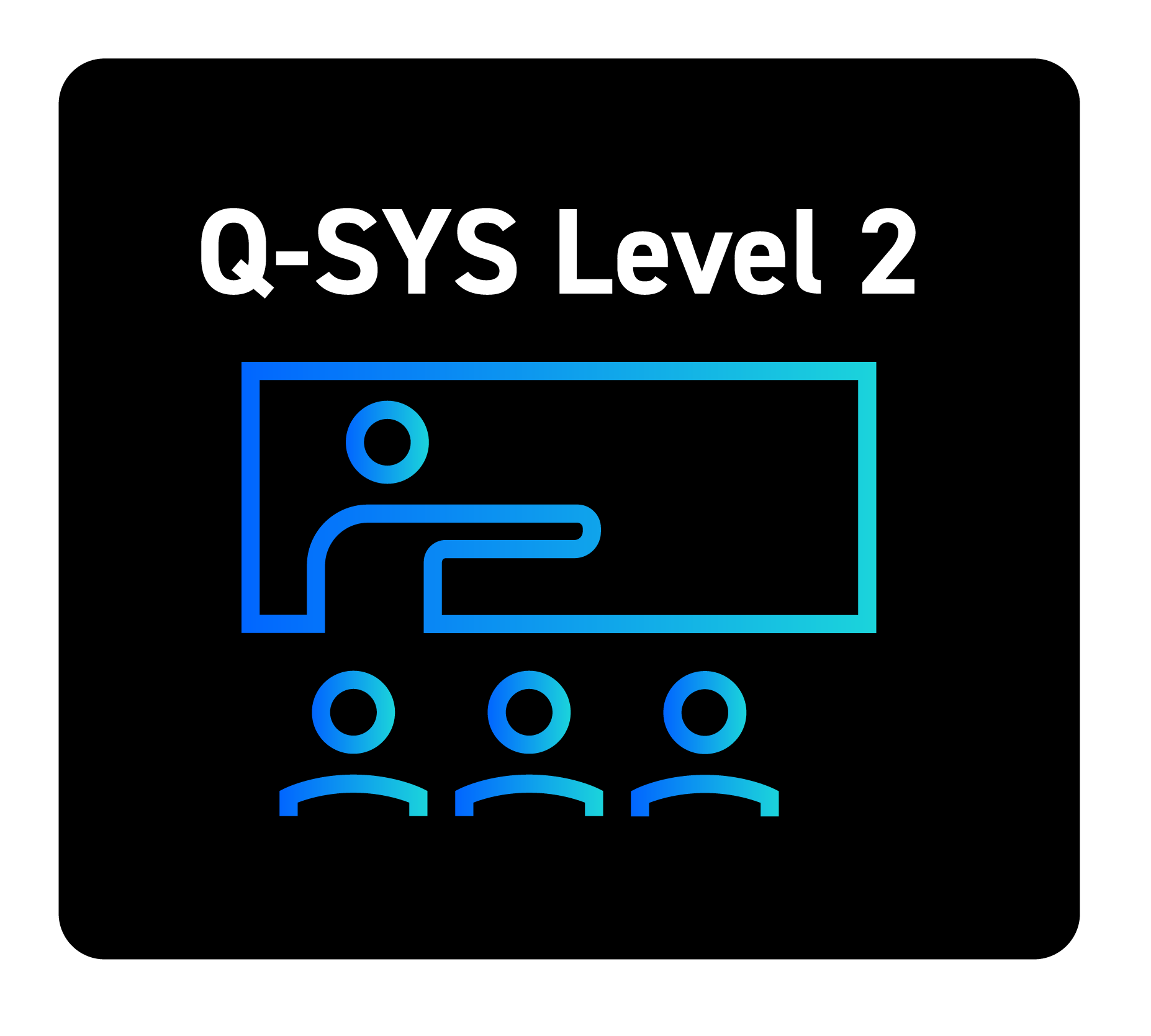 Q-SYS Level 2 Icon